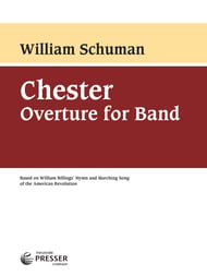 Chester Concert Band sheet music cover